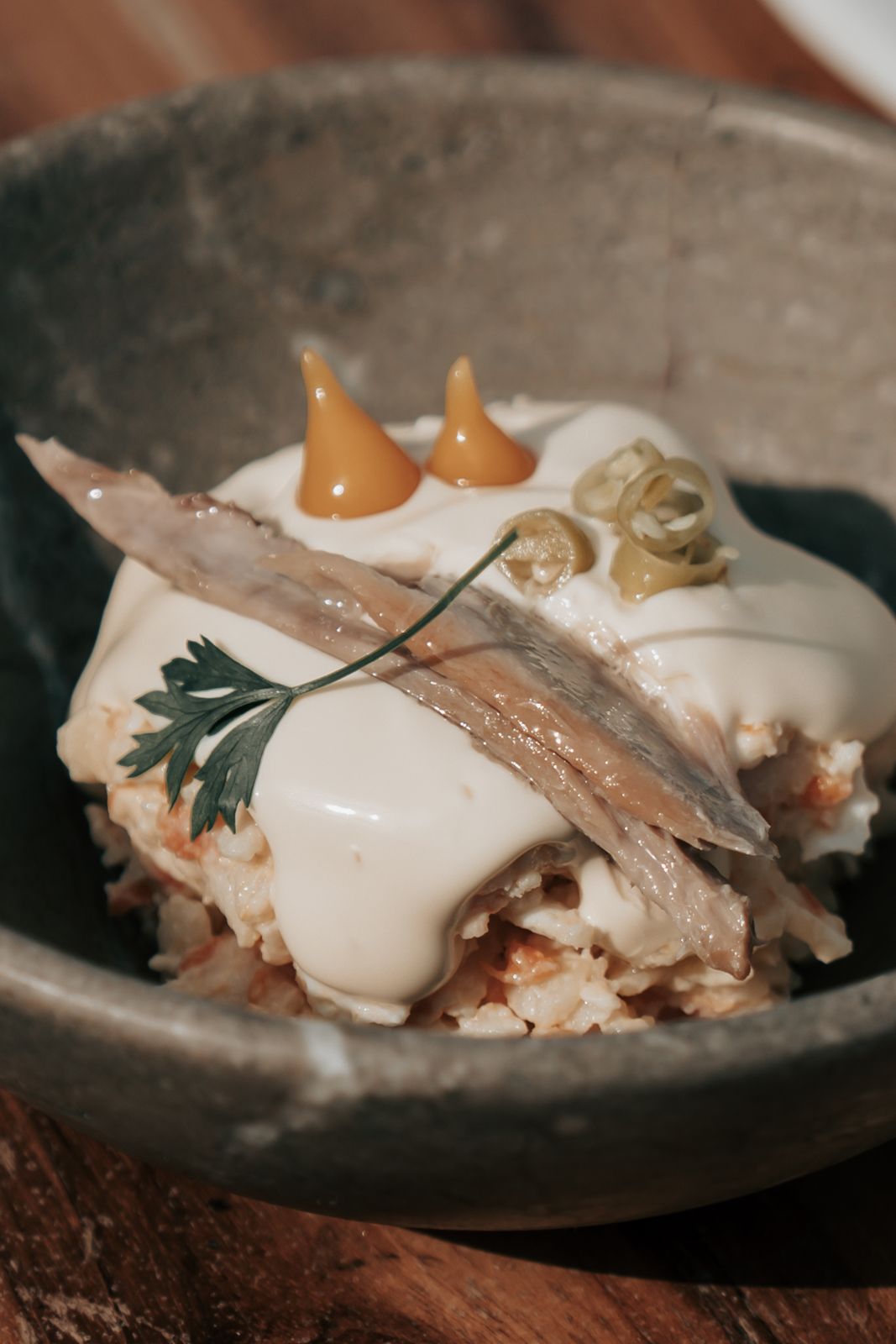 Ensaladilla rusa casera con ventresca de atún