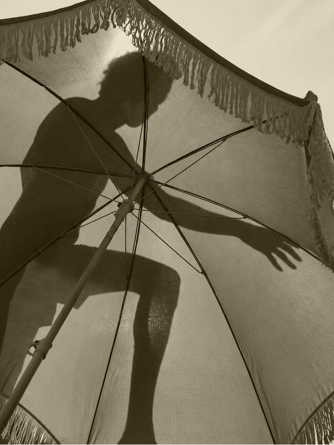 Sombrilla en la playa
